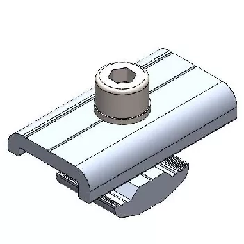 clamps ລາງລົດໄຟແສງອາທິດ